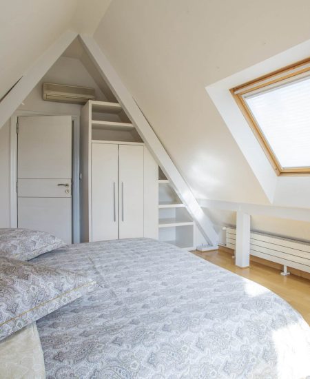Villa Cosy et Spa Strasbourg. Chambre Double - Vue sur jardin